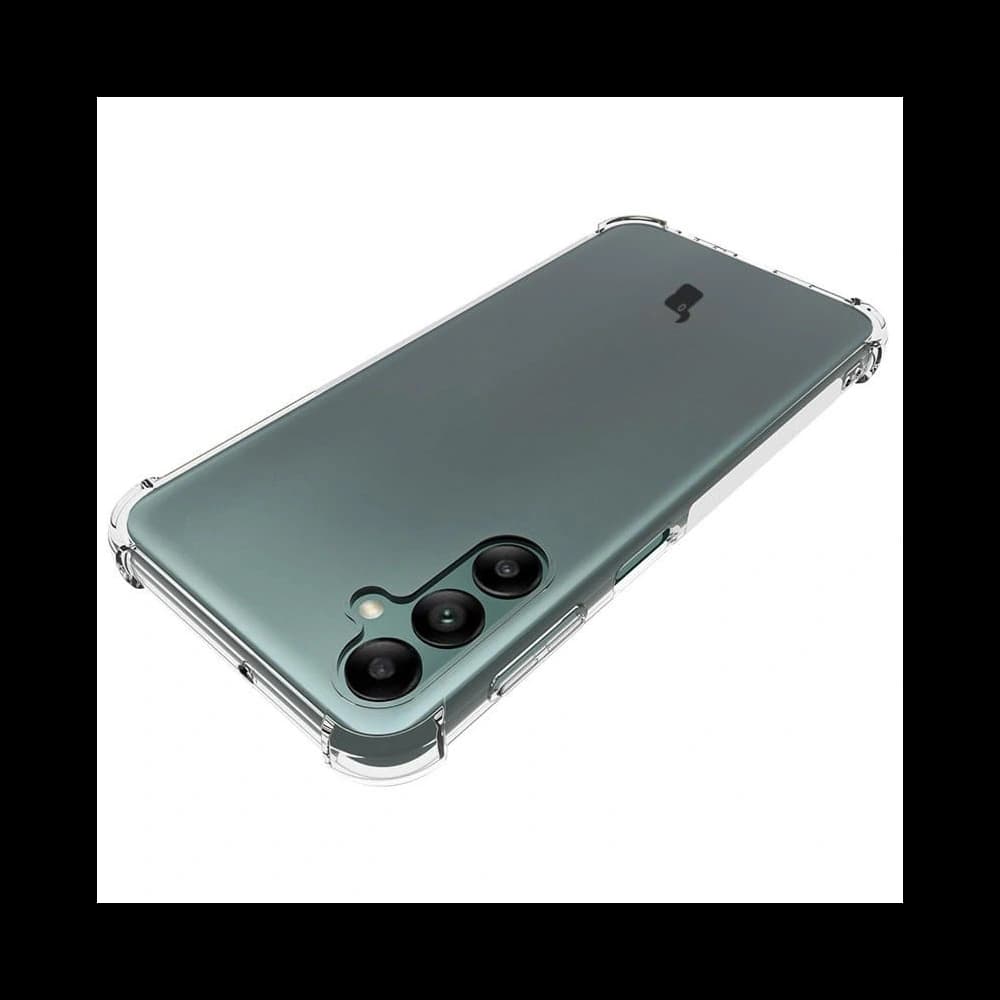 Bizon Case Clear Pack-Hülle + 2x Bildschirmglas + Linsenglas Samsung Galaxy A24 klar - 6