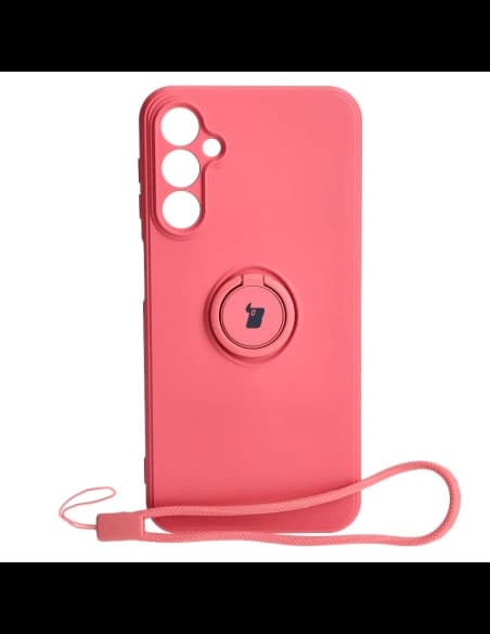 Bizon Case Silicone Ring Sq Samsung Galaxy A24 dirty pink
