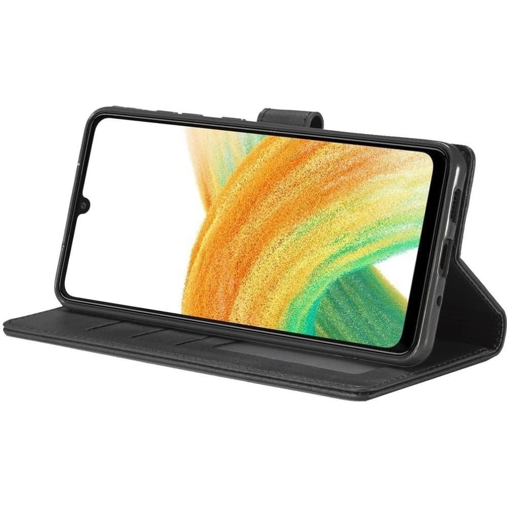 Etui Bizon Case Wallet do Galaxy A33 5G, czarne - 2