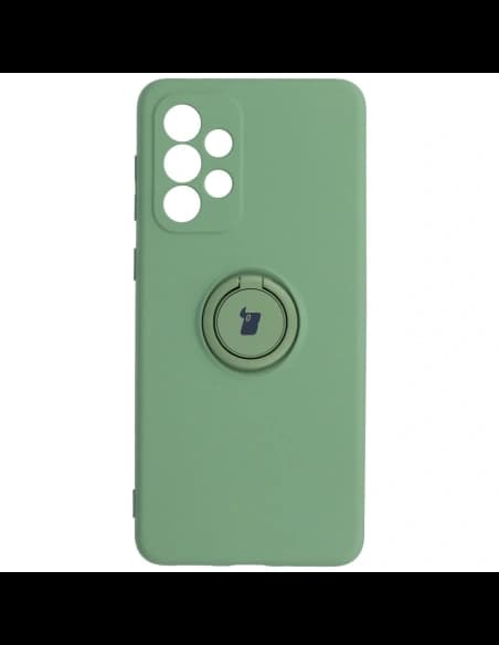 Bizon Case Silicone Ring Samsung Galaxy A33 5G light green