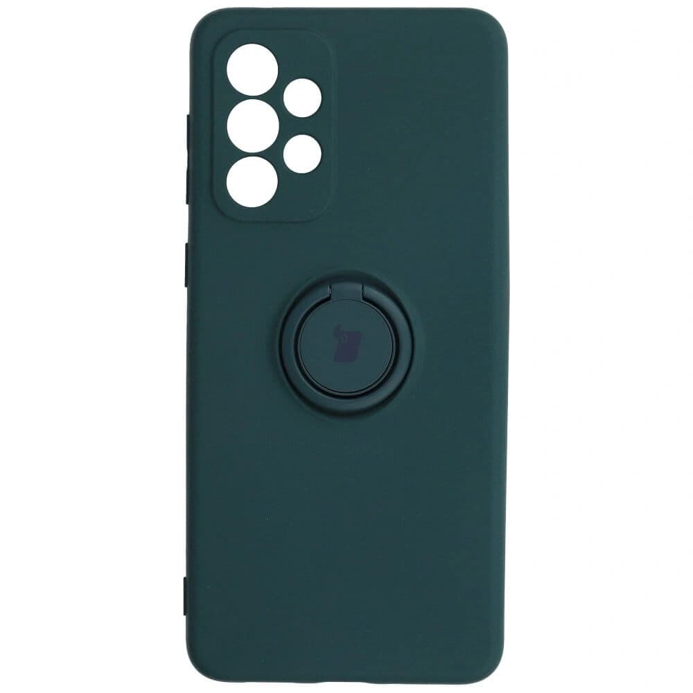 Bizon Case Silicone Ring Samsung Galaxy A33 5G dark green - 1