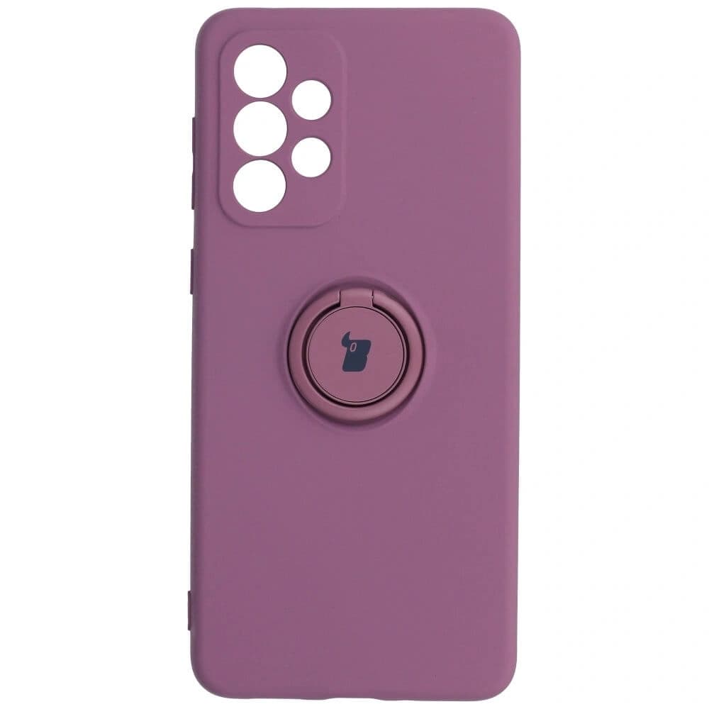 Bizon Case Silicone Ring Samsung Galaxy A33 5G dark purple - 1