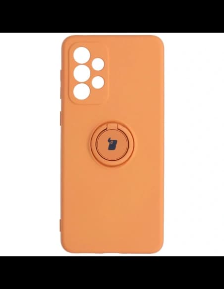 Bizon Case Silicone Ring Samsung Galaxy A33 5G orange