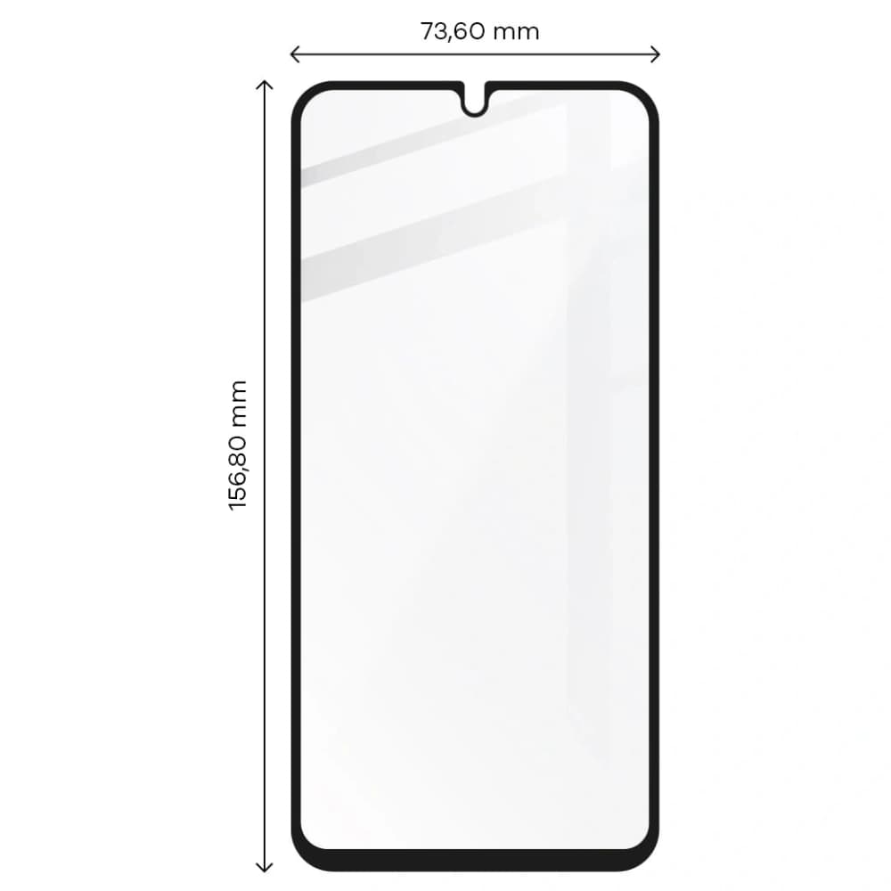 Tvrzené sklo Bizon Glass Edge 2 pro Samsung Galaxy A34 5G černé - 2