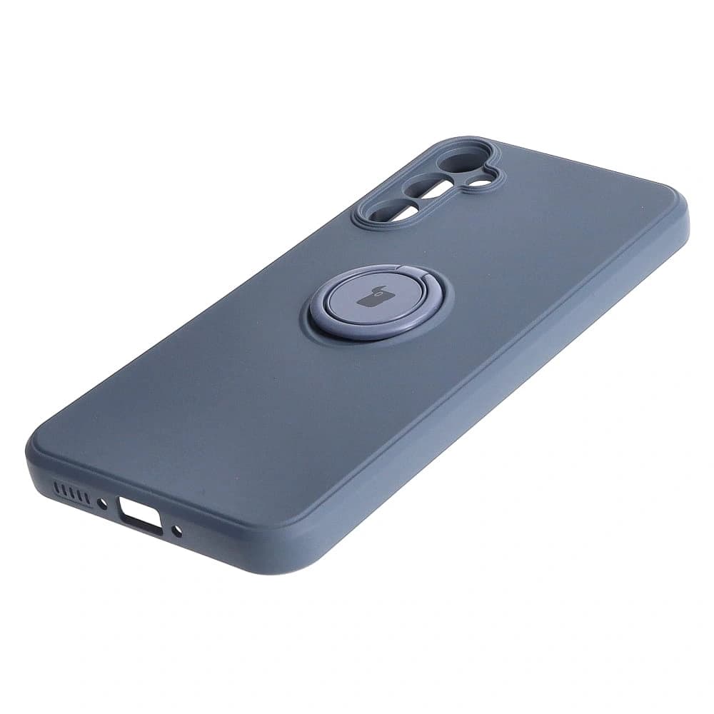 Bizon Case Silicone Ring Sq do Samsung Galaxy A34 5G grey - 2
