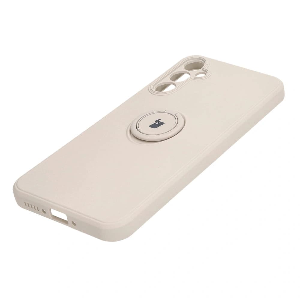 Bizon Case szilikon gyűrű Sq do Samsung Galaxy A34 5G bézs - 2