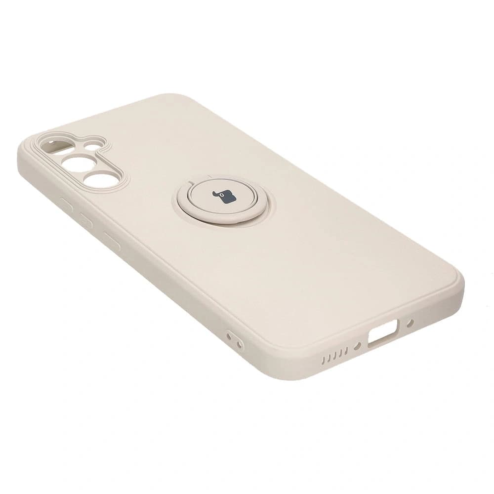 Bizon Case szilikon gyűrű Sq do Samsung Galaxy A34 5G bézs - 3