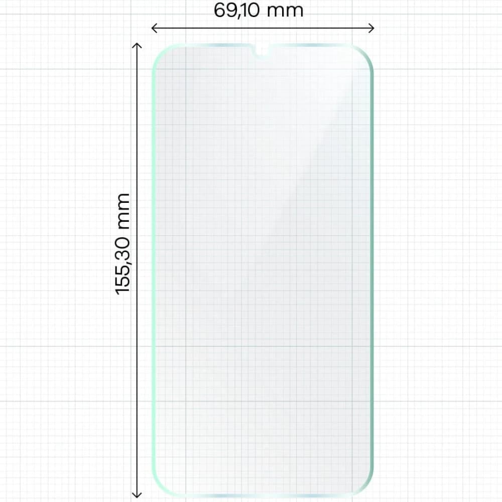 Szkło hartowane Bizon Glass Clear - 3 szt. + obiektyw, Galaxy A42 5G - 2