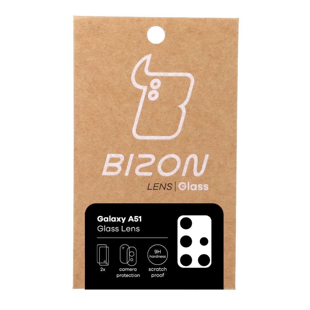 Bizon Glaslinse Samsung Galaxy A51 [2 PACK] - 7