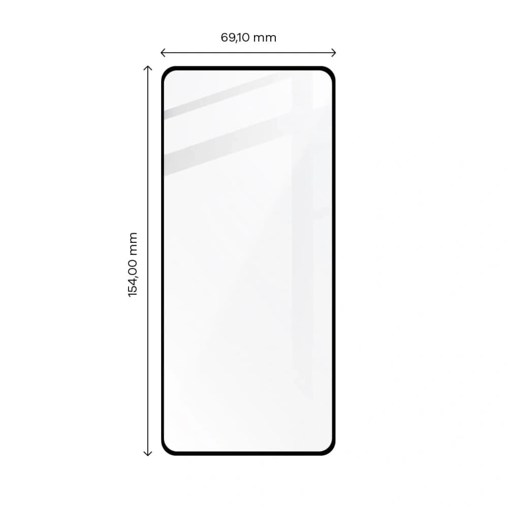 Bizon Glass Edge Samsung Galaxy A51 black - 2