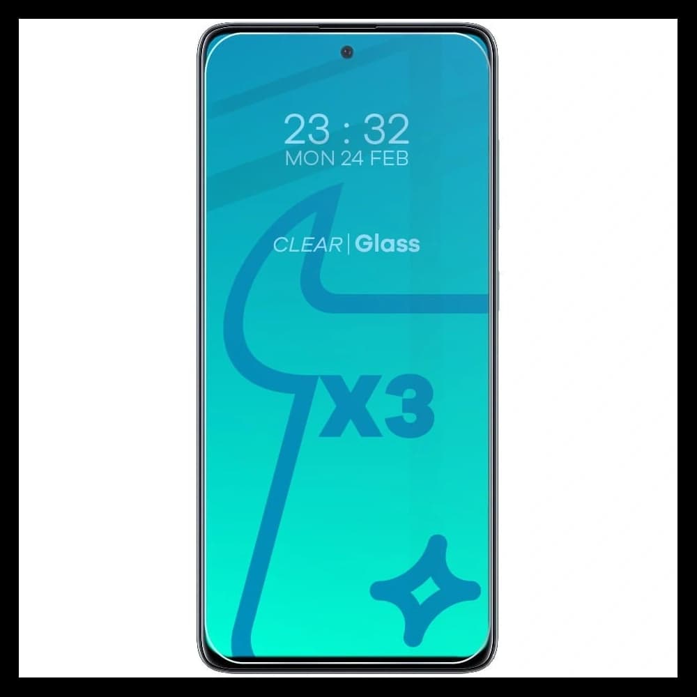 Bizon Glass Clear 3x sticlă temperată + sticlă pentru lentilă Samsung Galaxy A51 - 3