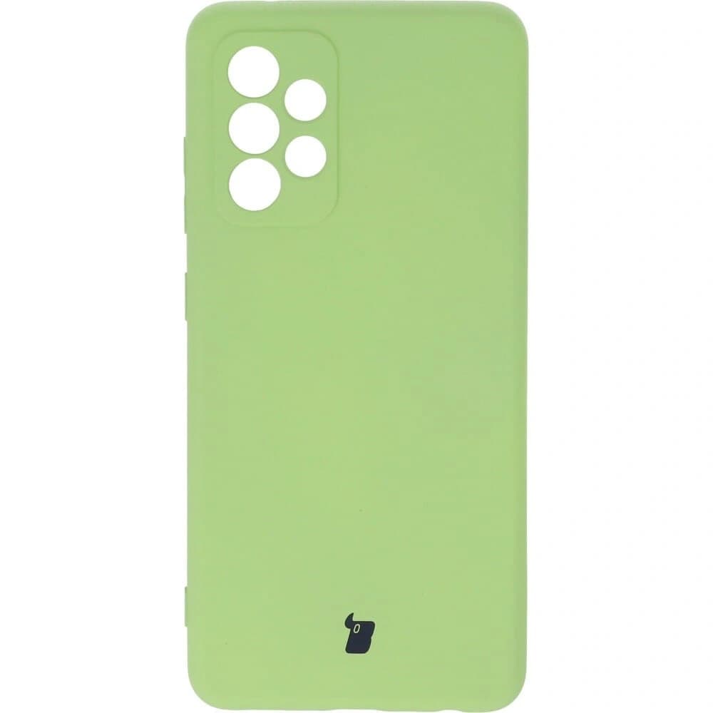 Bizon Case Silicone Samsung Galaxy A52s 5G A52 5G A52 4G light green - 1