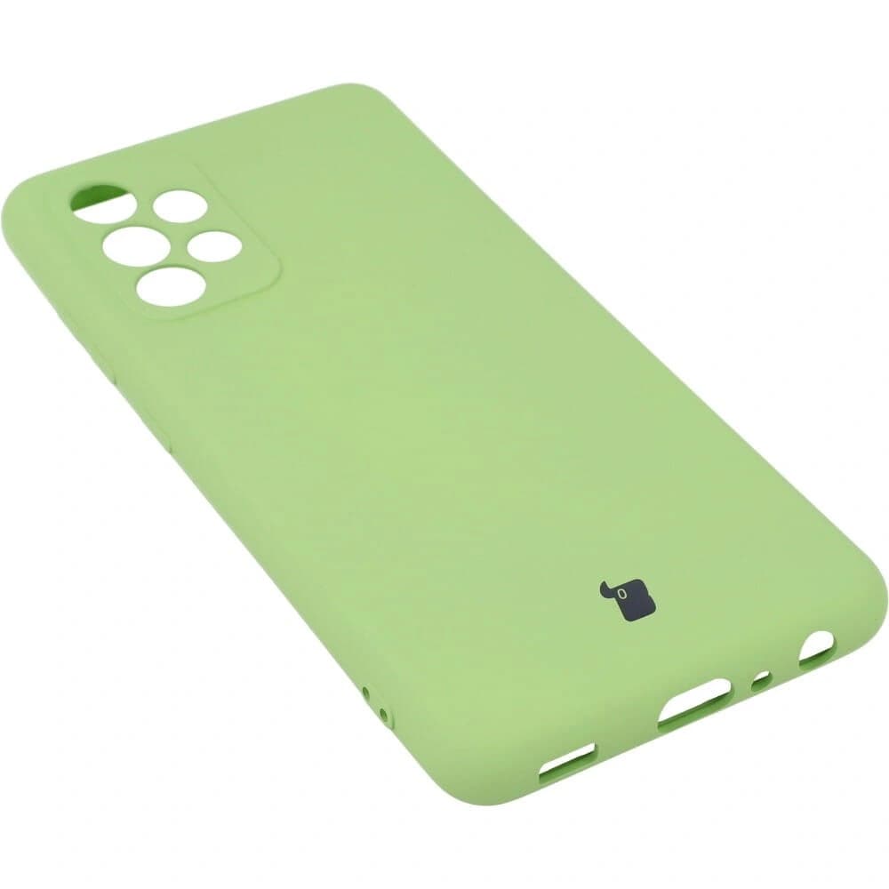 Bizon Case Silicone Samsung Galaxy A52s 5G A52 5G A52 4G light green - 3