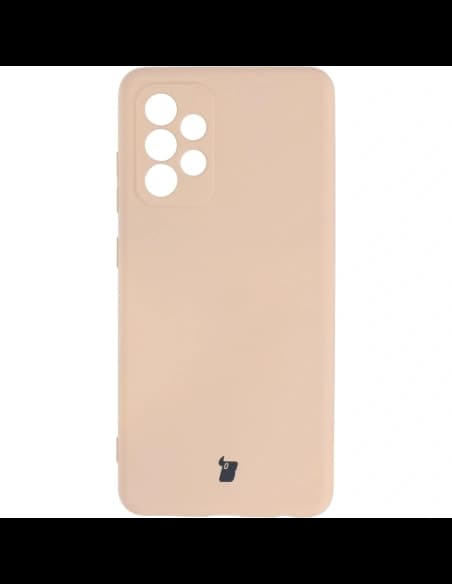 Caz de silicon Bizon Samsung Galaxy A52s 5G A52 5G A52 4G roz deschis