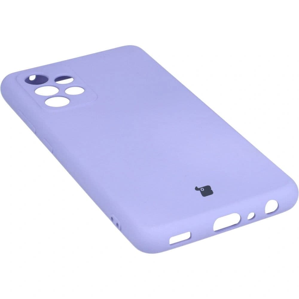 Bizon Case Silicone Samsung Galaxy A52s 5G A52 5G A52 4G light purple - 3