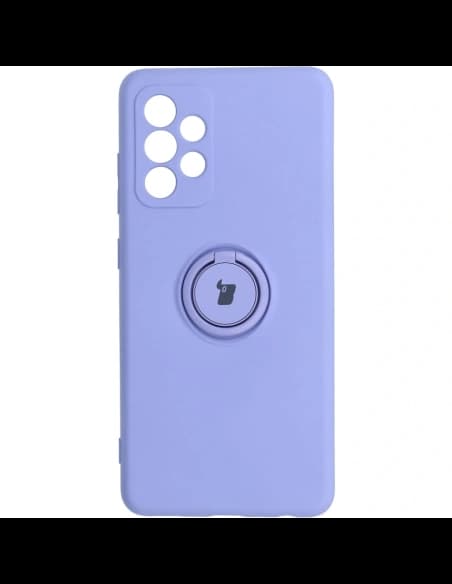 Bizon Case Inel din Silicon Samsung Galaxy A52s / A52 5G/4G violet