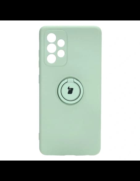 Bizon Case Inel din Silicon Samsung Galaxy A52s / A52 5G/4G turcoaz