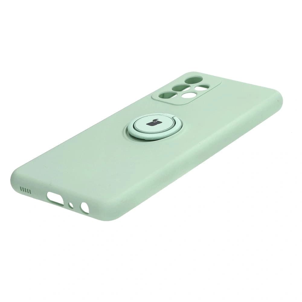 Bizon Case Inel din Silicon Samsung Galaxy A52s / A52 5G/4G turcoaz - 2