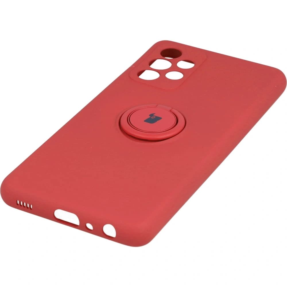 Bizon Case Szilikon Gyűrű Samsung Galaxy A52s / A52 5G/4G sötét rózsaszín - 2