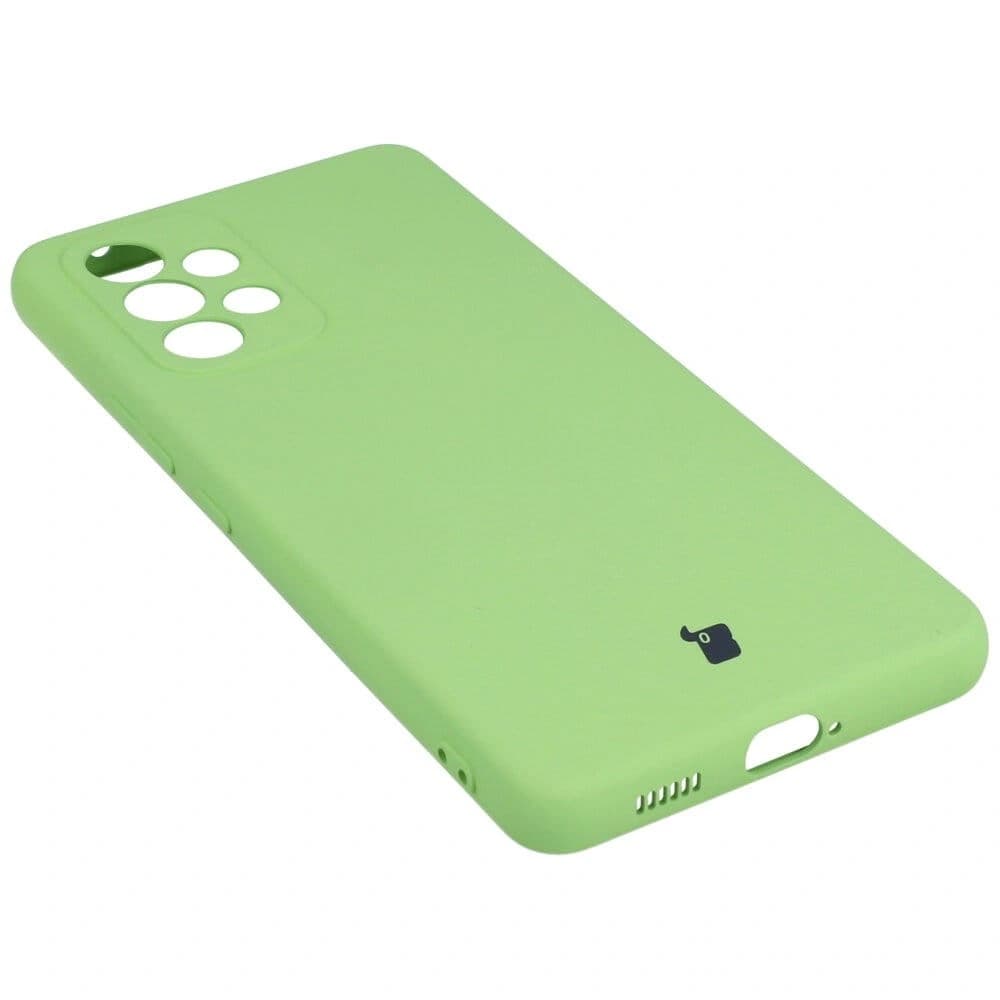 Bizon Case Silicone Samsung Galaxy A53 5G világos zöld - 3