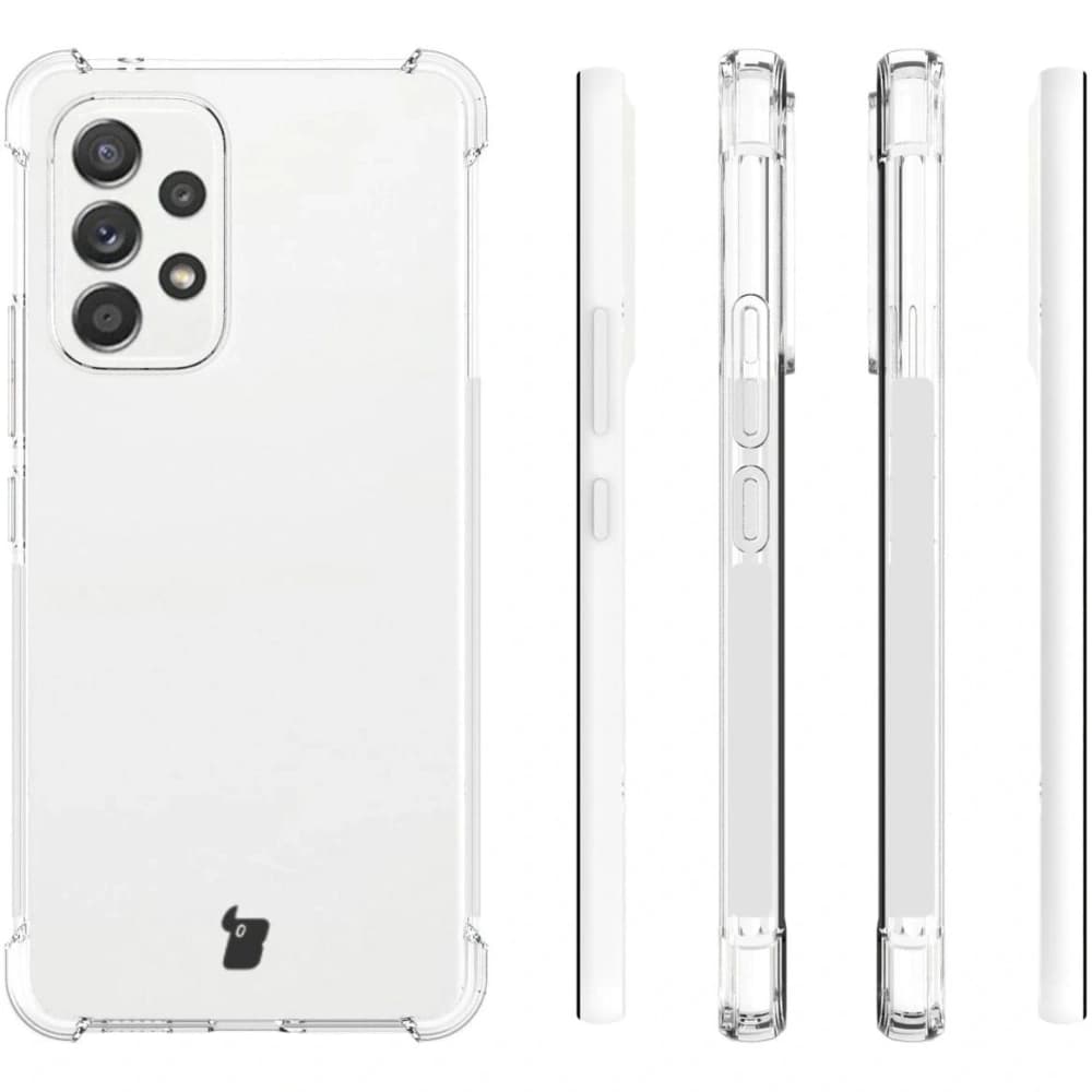 Bizon Case Clear Pack carcasă + 2x sticlă pentru ecran + sticlă pentru lentilă Samsung Galaxy A53 5G clar - 4