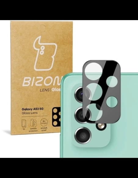 Bizon Glass Lens Samsung Galaxy A53 5G [2 PACK]