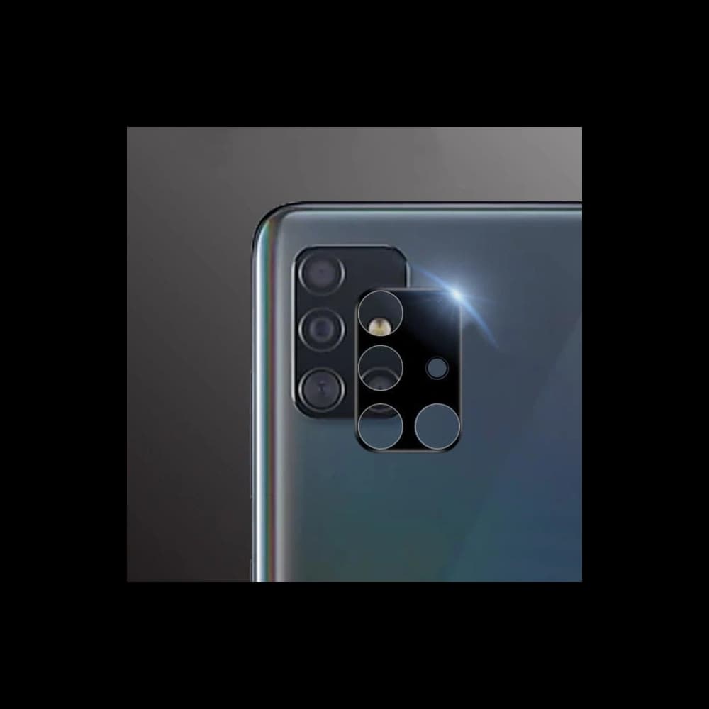 Bizon Glass Clear 3x sticlă temperată + sticlă lentilă Samsung Galaxy A71 - 4