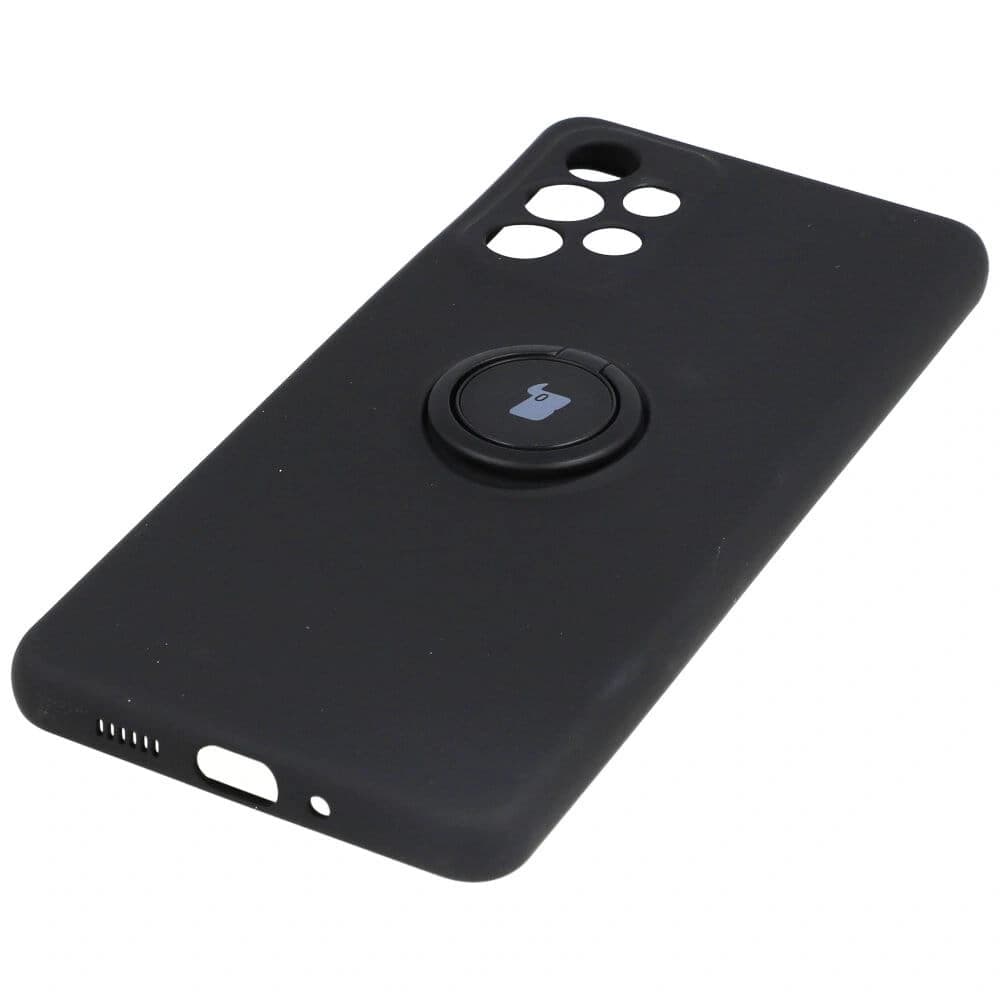 Caz Bizon Inel din Silicon Samsung Galaxy A73 5G negru - 2