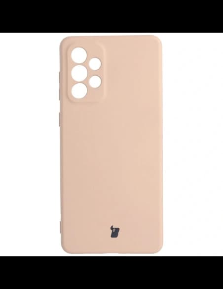 Bizon Case Silicone Samsung Galaxy A73 5G light pink