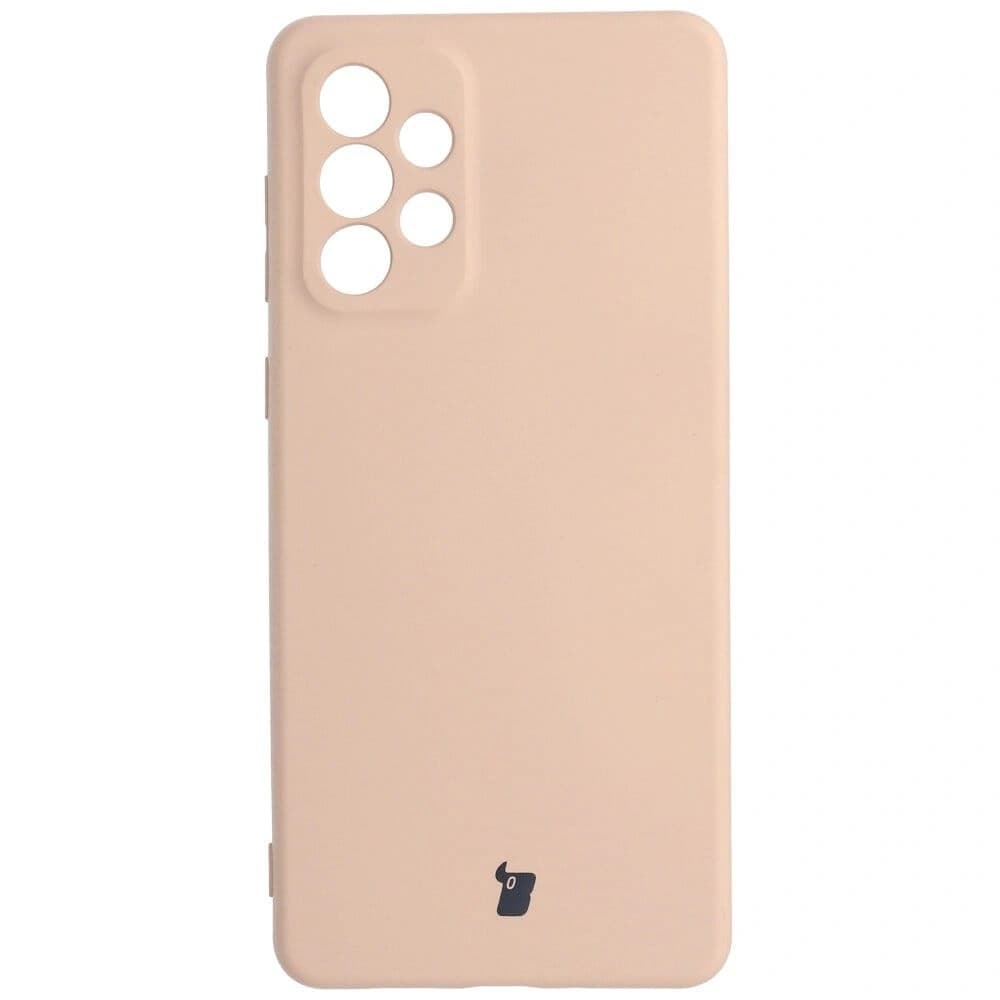 Bizon Case Silicone Samsung Galaxy A73 5G light pink - 1