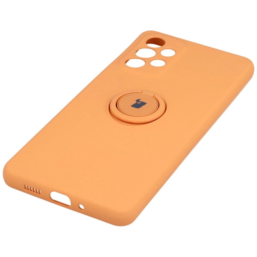 Bizon Case Silicone Ring Samsung Galaxy A73 5G orange - 2