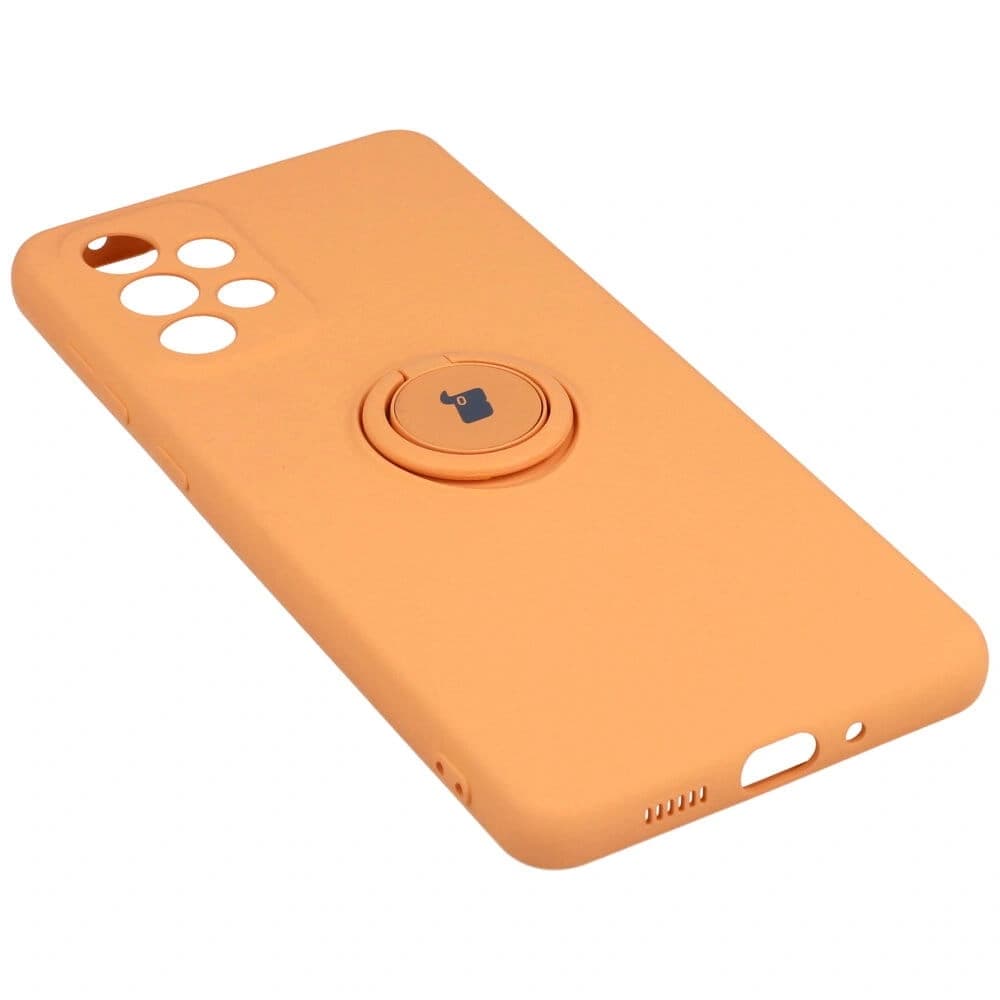 Bizon Case Silicone Ring Samsung Galaxy A73 5G orange - 3