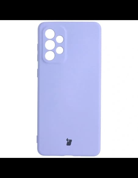 Bizon Case Silicone Samsung Galaxy A73 5G light purple