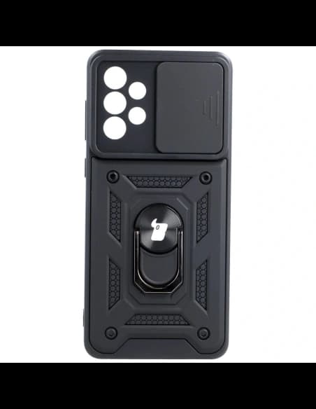 Bizon Case CamShield Ring Samsung Galaxy A73 5G black