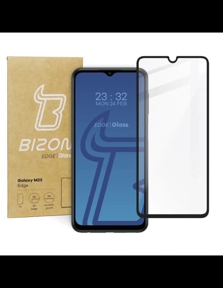 Bizon Glass Edge Samsung Galaxy M13 / M23 5G fekete