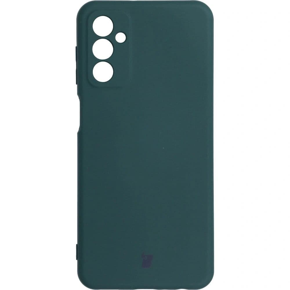Caz de silicon Bizon Samsung Galaxy M13 / M23 5G verde închis - 1