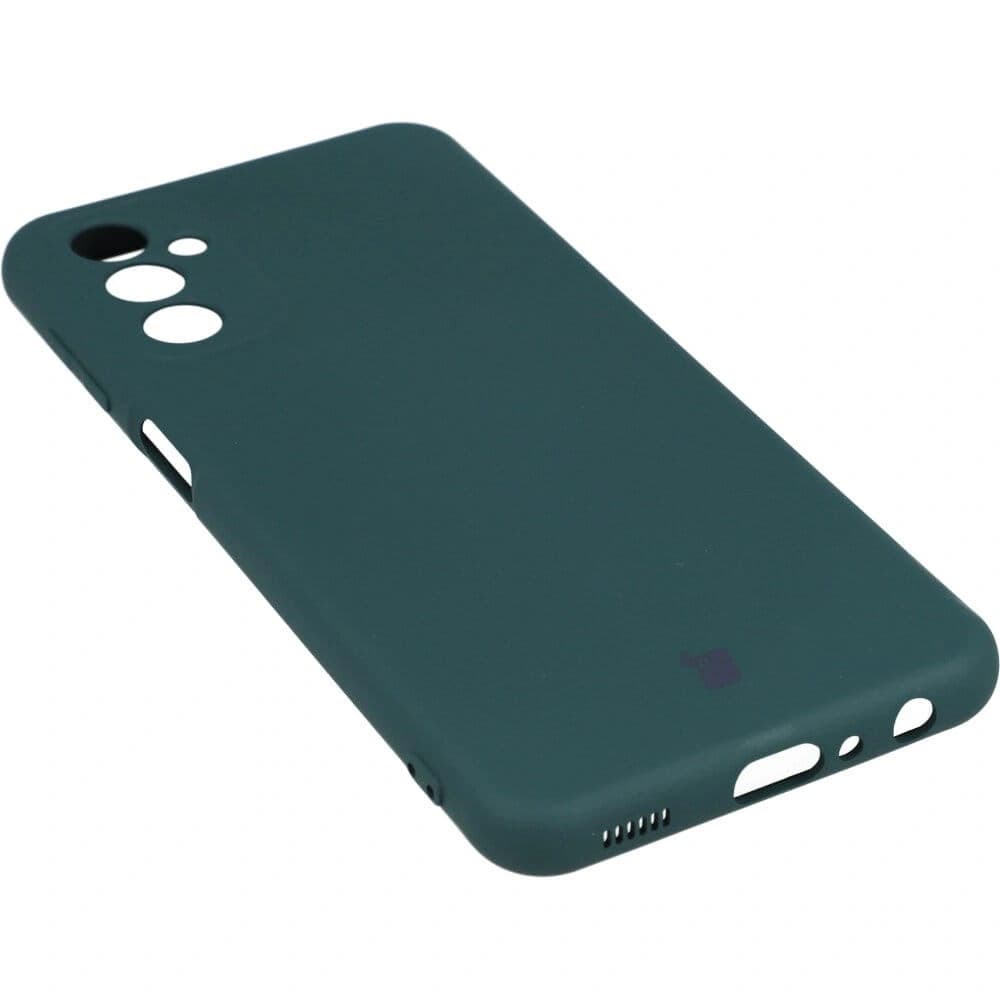 Caz de silicon Bizon Samsung Galaxy M13 / M23 5G verde închis - 3