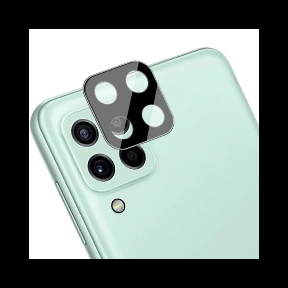 Bizon üveg átlátszó 3x edzett üveg + lencse üveg Samsung Galaxy A22 4G / M22 - 12