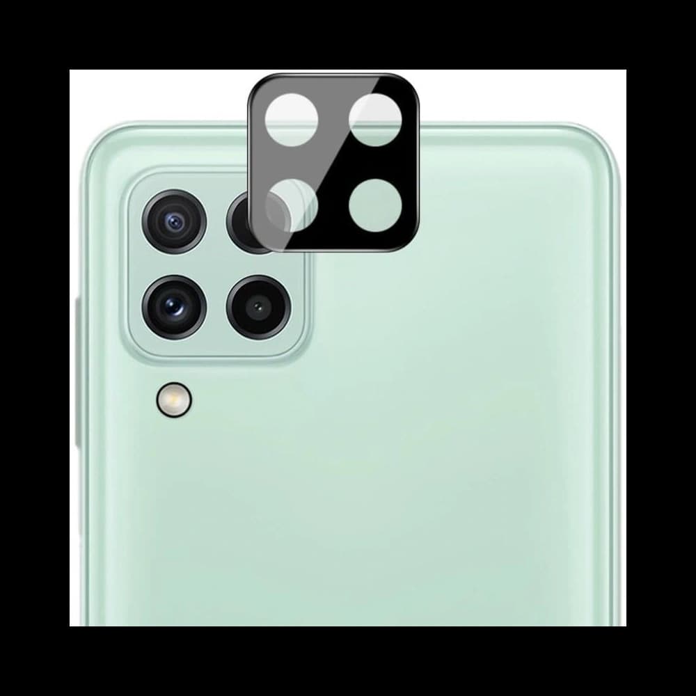 Bizon üveg átlátszó 3x edzett üveg + lencse üveg Samsung Galaxy A22 4G / M22 - 14