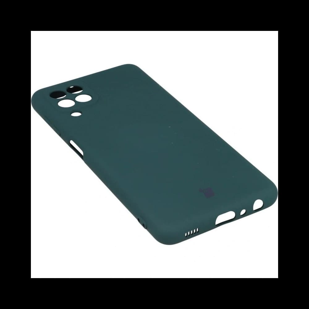 Bizon Case Silikon Samsung Galaxy A22 4G / M22 dunkelgrün - 3