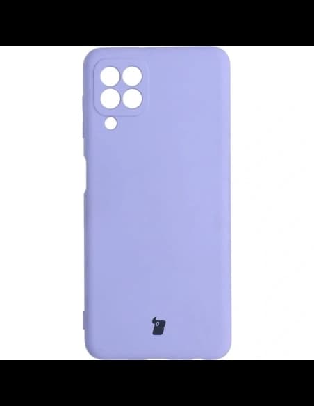 Bizon Case Silicone Samsung Galaxy A22 4G / M22 lila