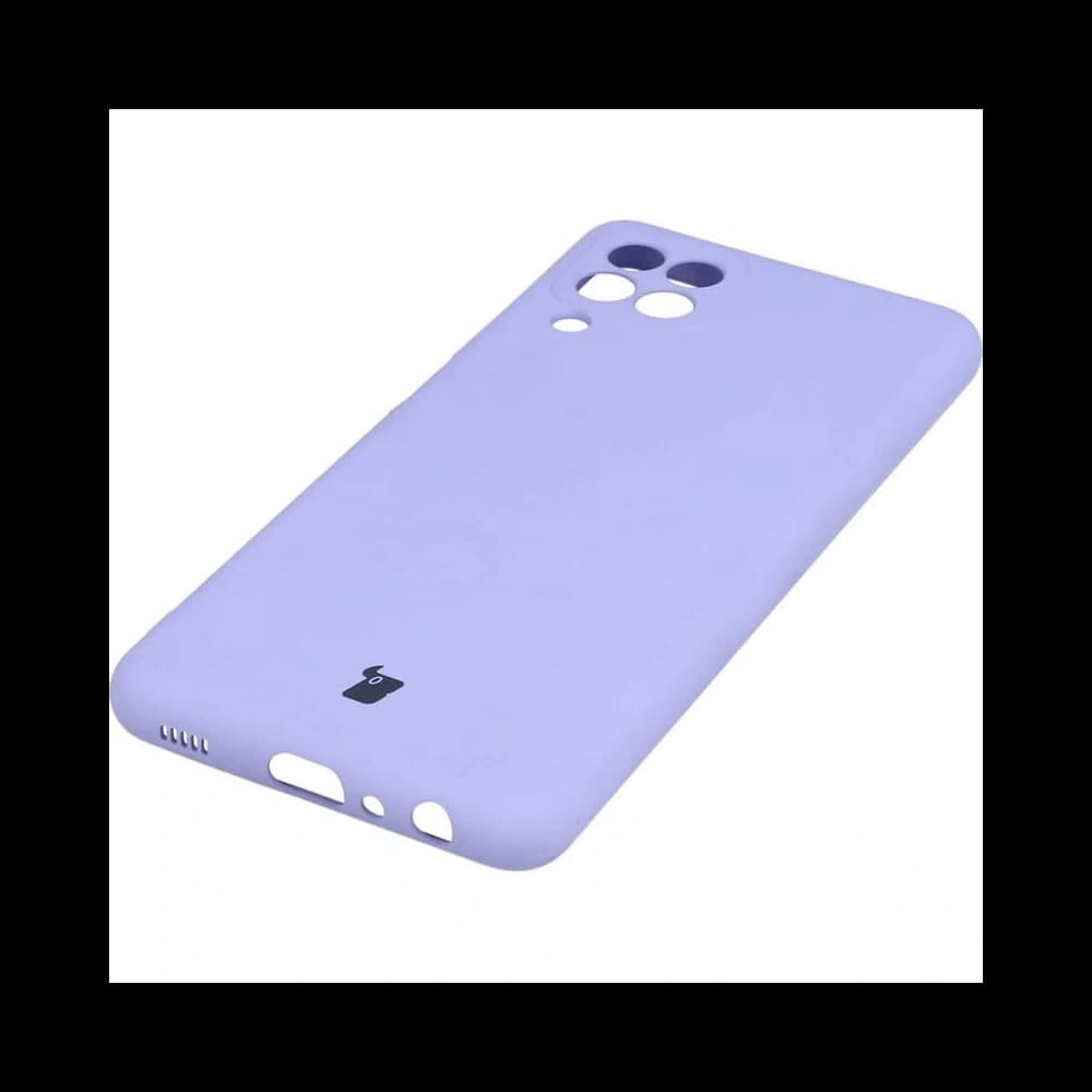 Bizon Case Silicone Samsung Galaxy A22 4G / M22 purple - 2
