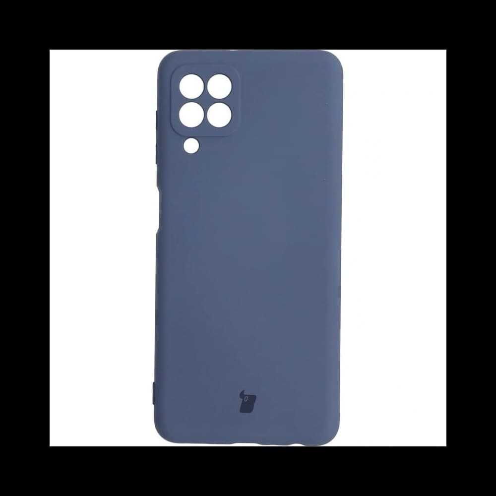 Etui Bizon Case Silicone do Galaxy A22 4G / M22, szare - 1