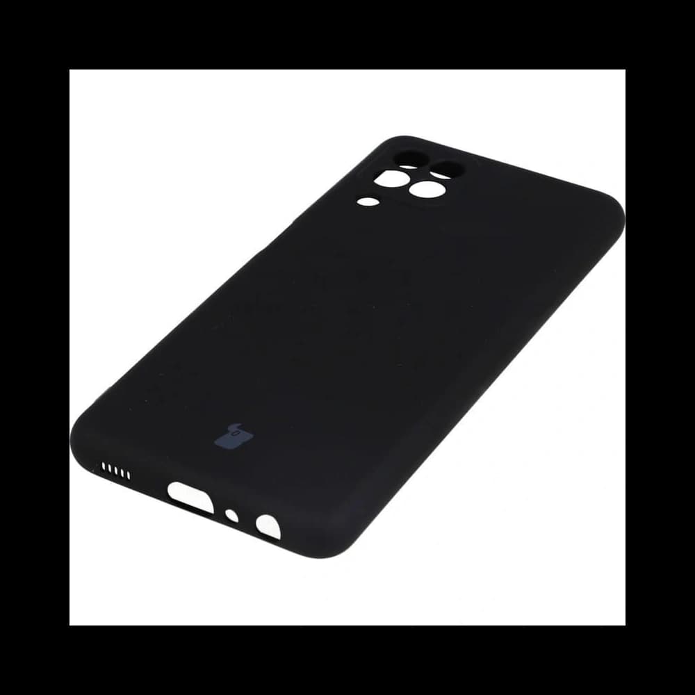 Caz de silicon Bizon Samsung Galaxy A22 4G / M22 negru - 2