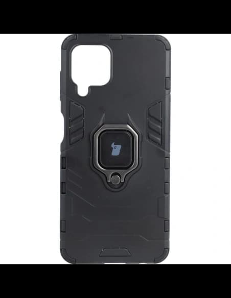 Bizon Case Armor Gyűrű Samsung Galaxy A22 4G / M22 fekete