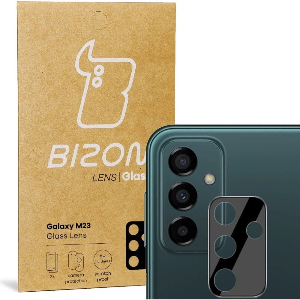 Szkło na aparat Bizon Glass Lens dla Galaxy M23, 2 sztuki - 1