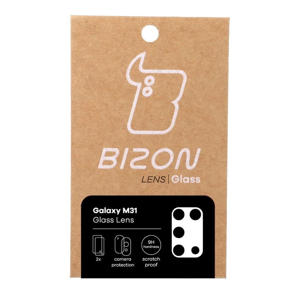 Bizon Glass Lens Samsung Galaxy M31 [2 PACK] - 5