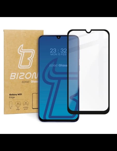 Bizon Glass Edge Samsung Galaxy M31 black