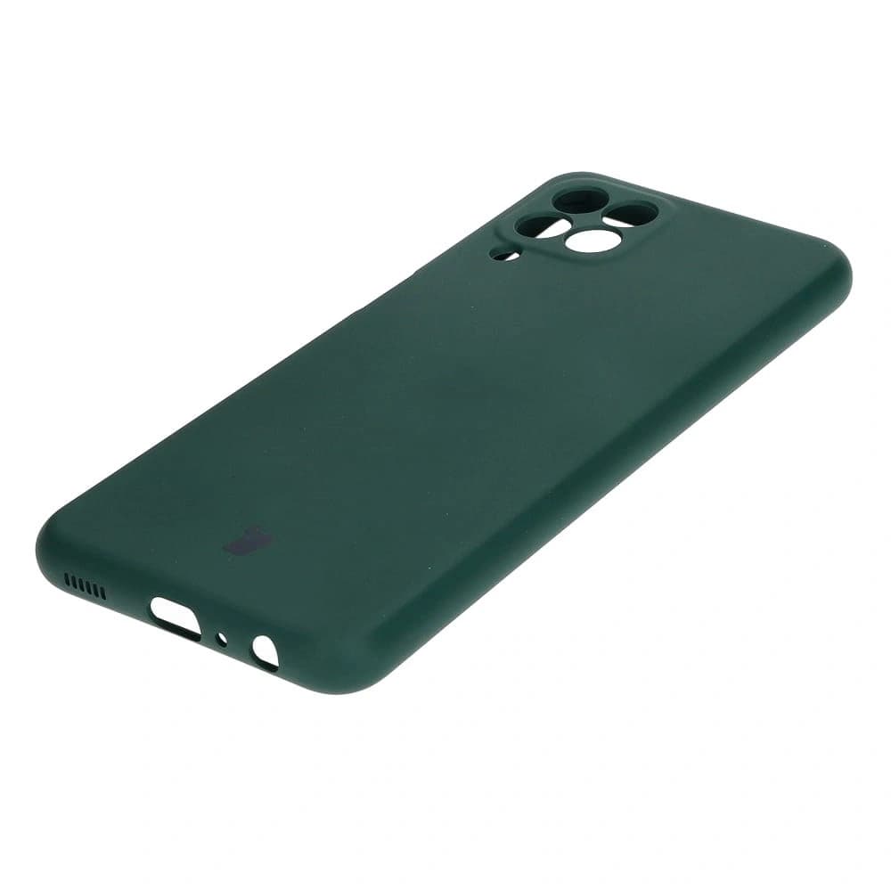 Etui Bizon Case Silicone do Samsung Galaxy M33 5G, ciemnozielone - 2
