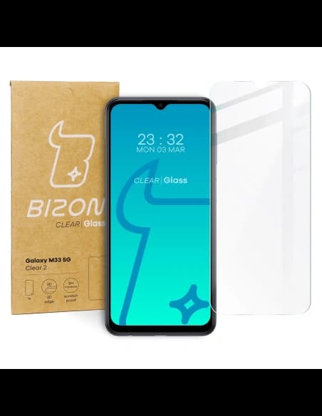 Sklo tvrzené Bizon Glass Clear 2 pro Samsung Galaxy M33 5G